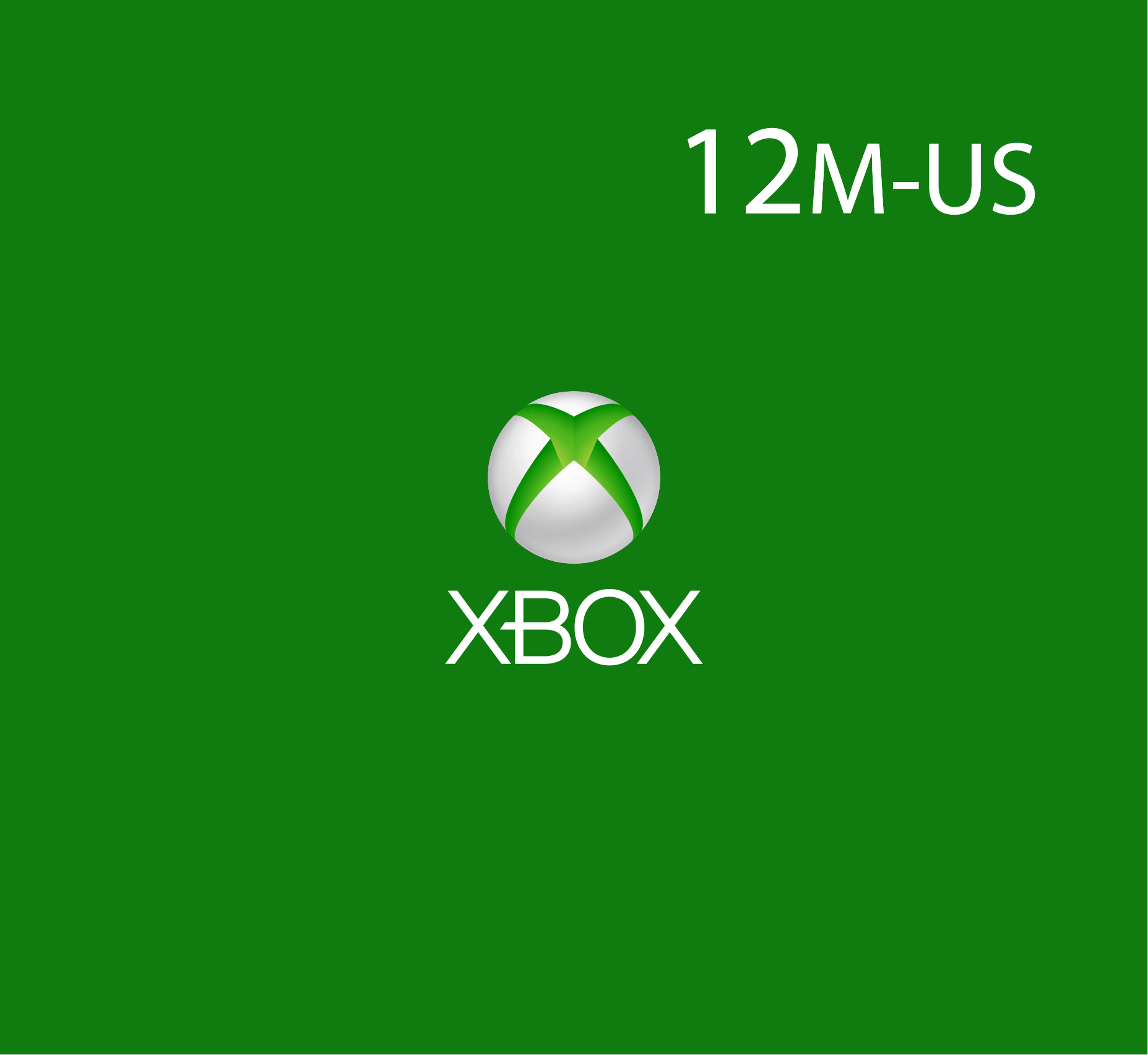 XBox Live - 12 Months (US Store)